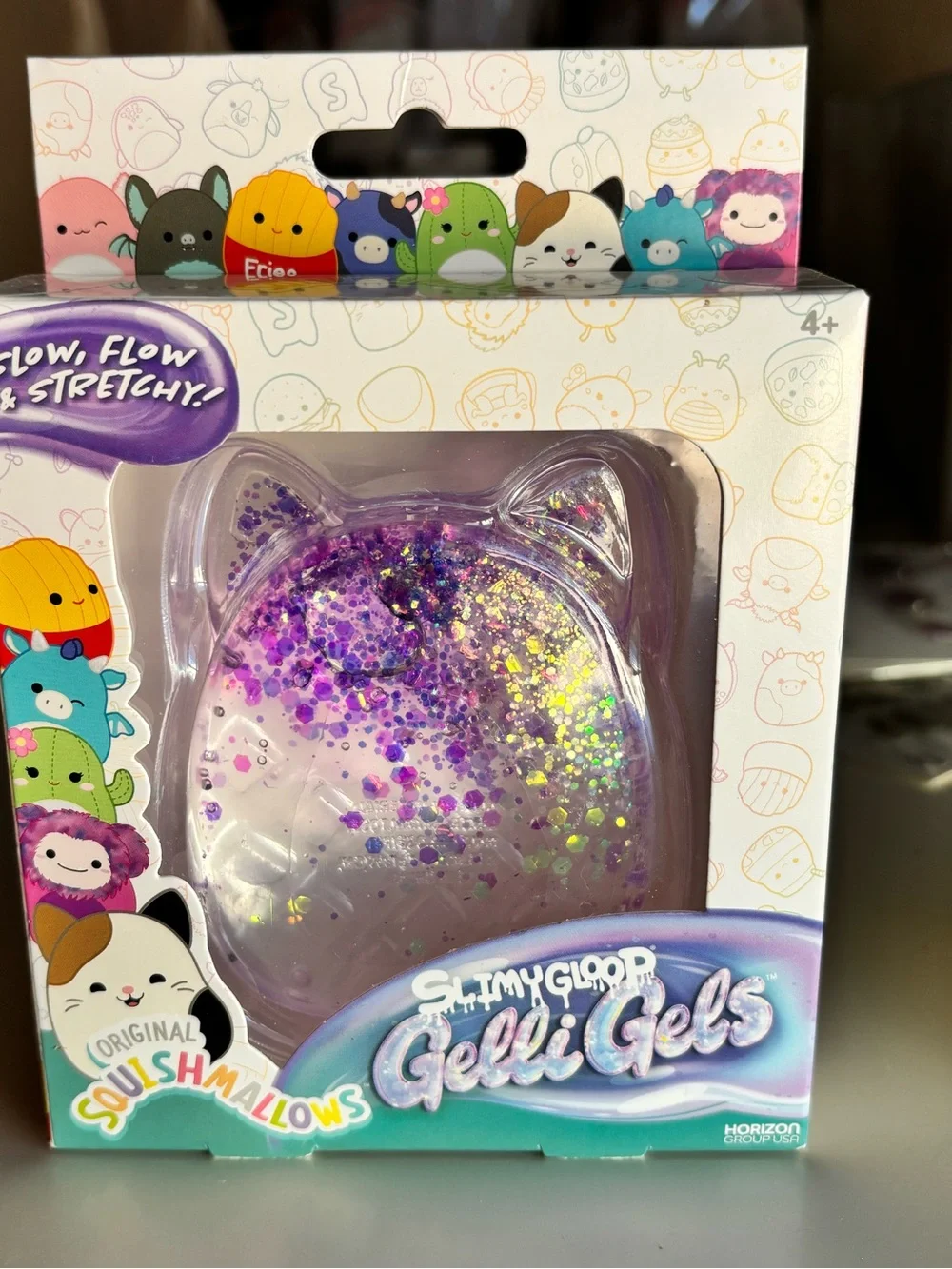 BRAND NEW SQUISHMALLOW Slimy Gloop Gelli Gels Glitter Stretchy Slime